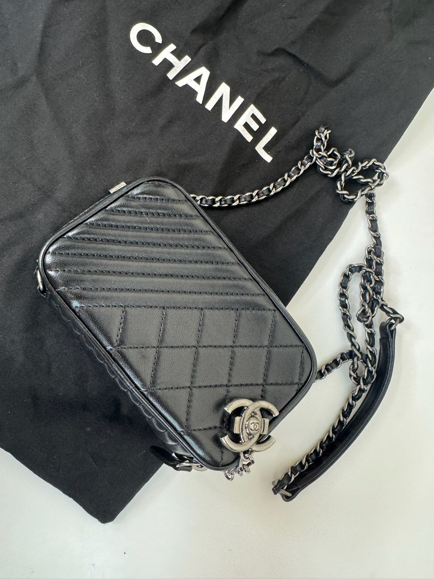 Chanel - Mini coco boy - Crossbody - Secondhand