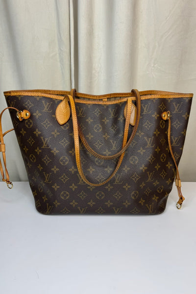 Louis Vuitton - Damier sac plat shopper bag with red front - Secondhand