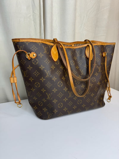 Louis Vuitton - Damier sac plat shopper bag with red front - Secondhand