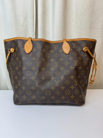 Louis Vuitton - Damier sac plat shopper bag with red front - Secondhand