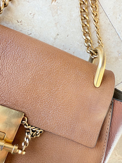 Chloé - Drew Crossbody - Cognac - Secondhand