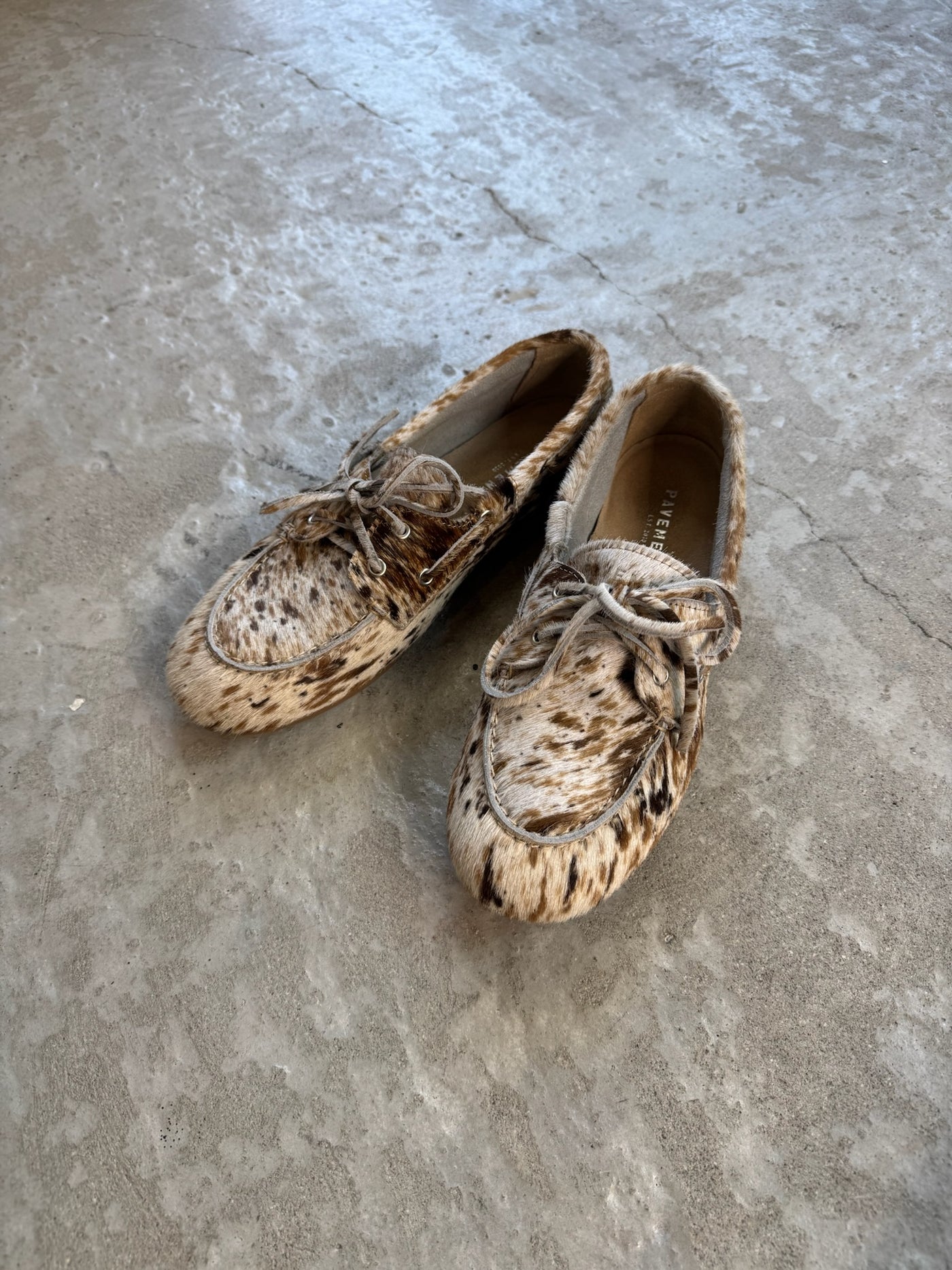 Ballerina Loafers - Taupe Suede - Marin - Pavement 