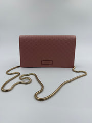Gucci - GG Micro Guccissima Crossbody - Pink - Secondhand