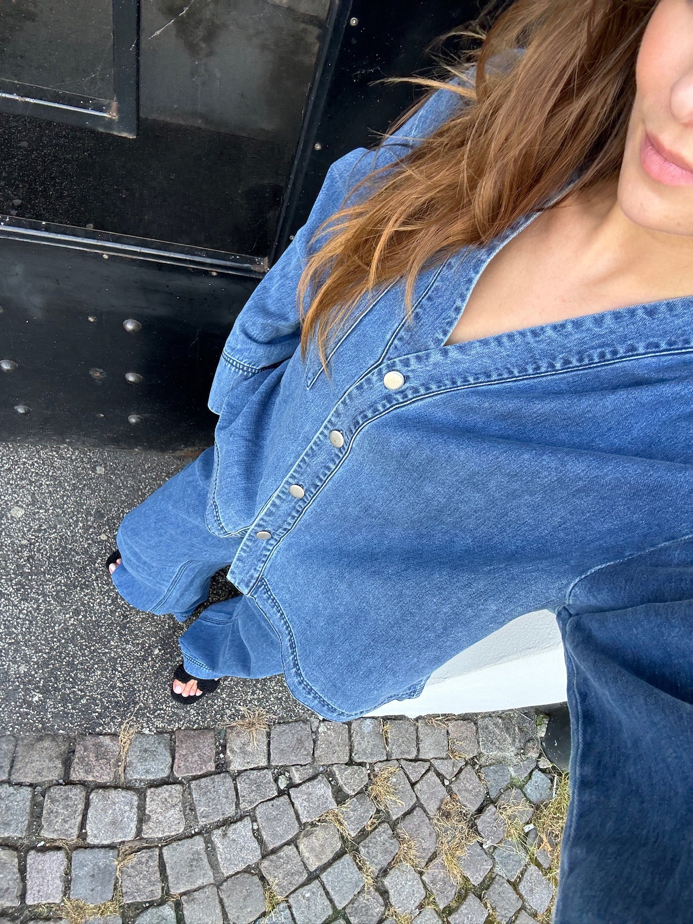 Denim jeans - Blue denim - Nira - Pieces