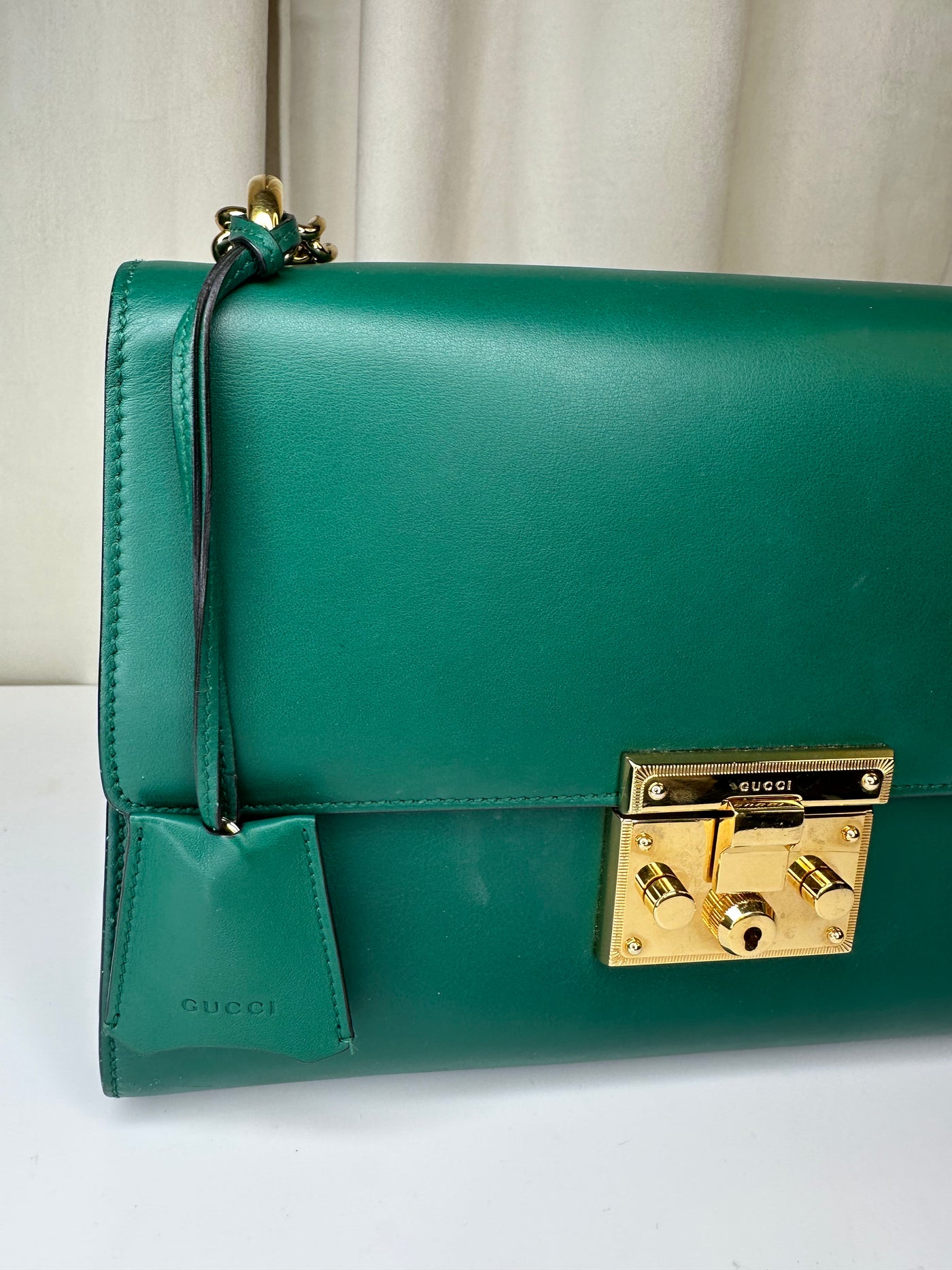 Gucci - Padlock Green leather - Secondhand