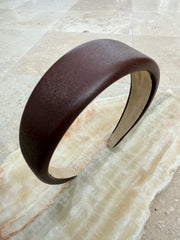 Sassy Copenhagen - Headband - Smooth leather - Sikka Brown