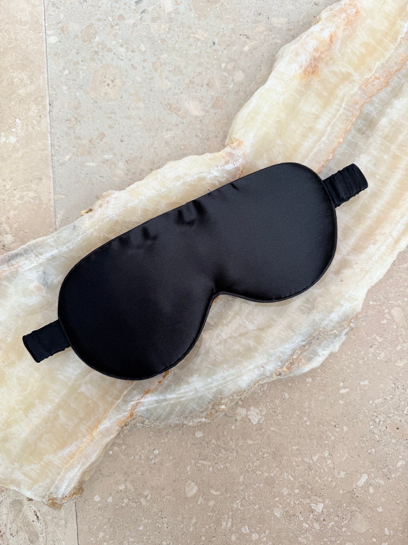 Andcopenhagen - 100% silk sleeping mask - Black