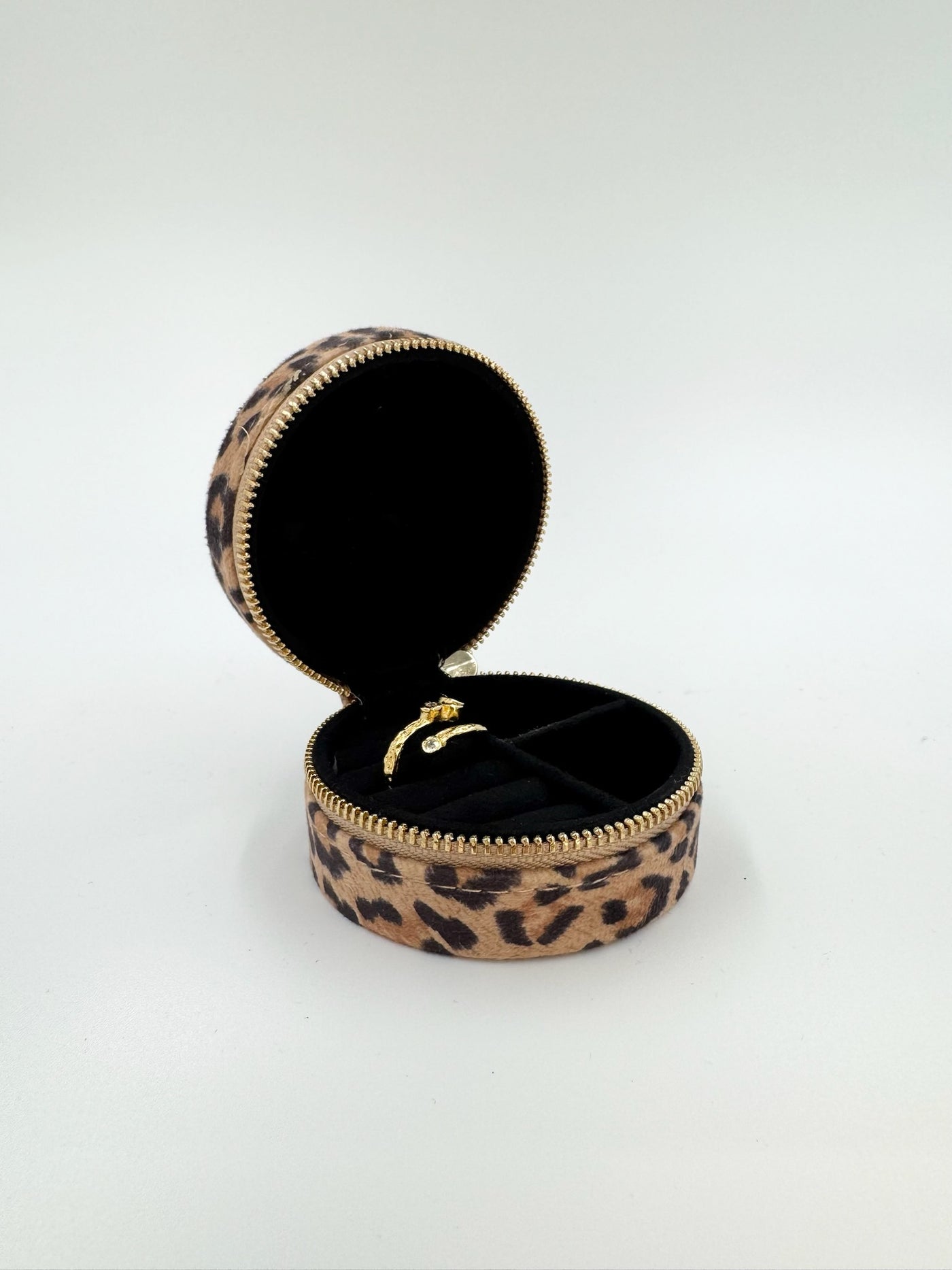 Andcopenhagen - Smykke organizer - Leopard velour - Sif