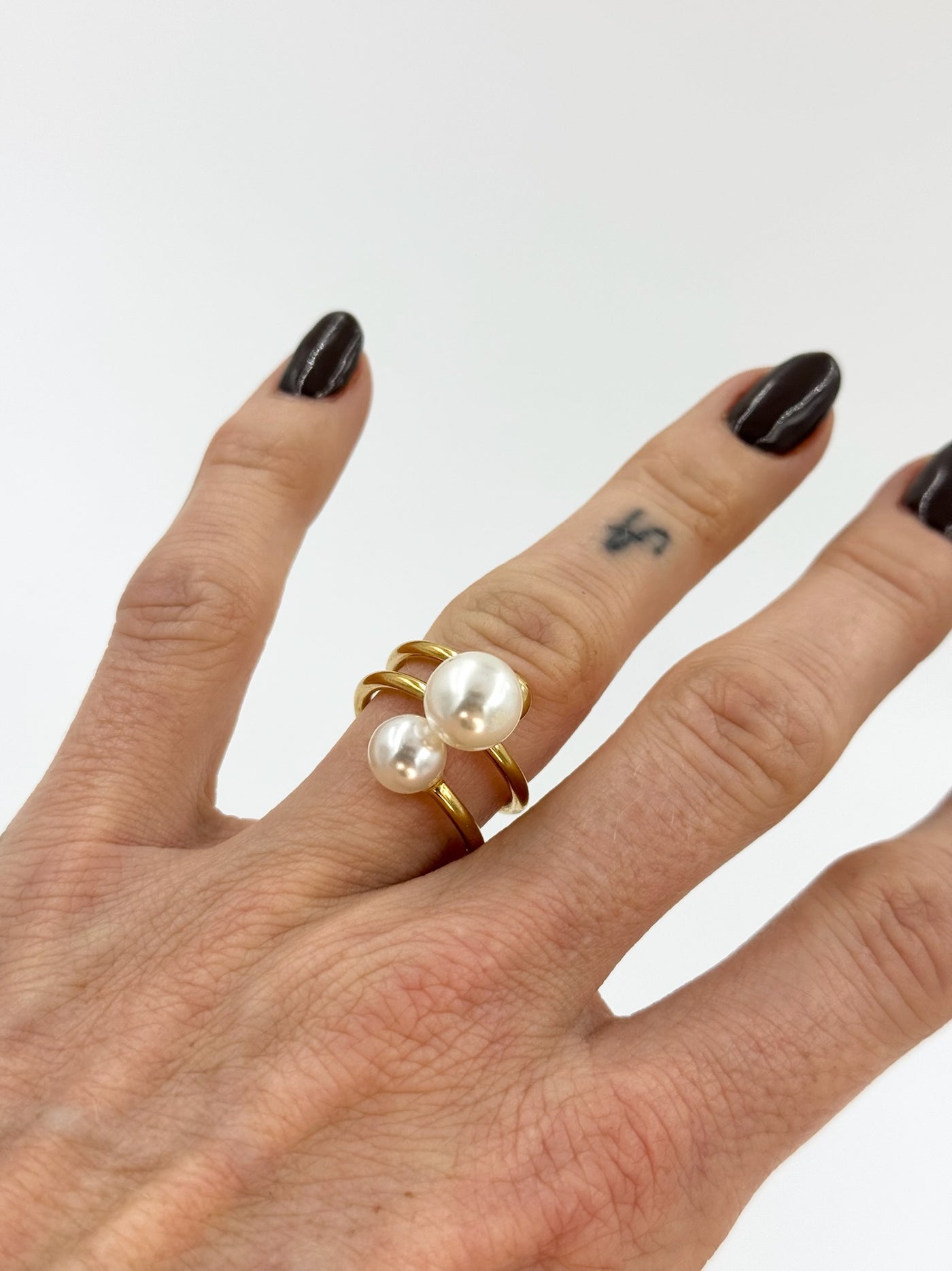 Andcopenhagen - Ring - 18 carat gold-plated stainless steel - Rosilla 