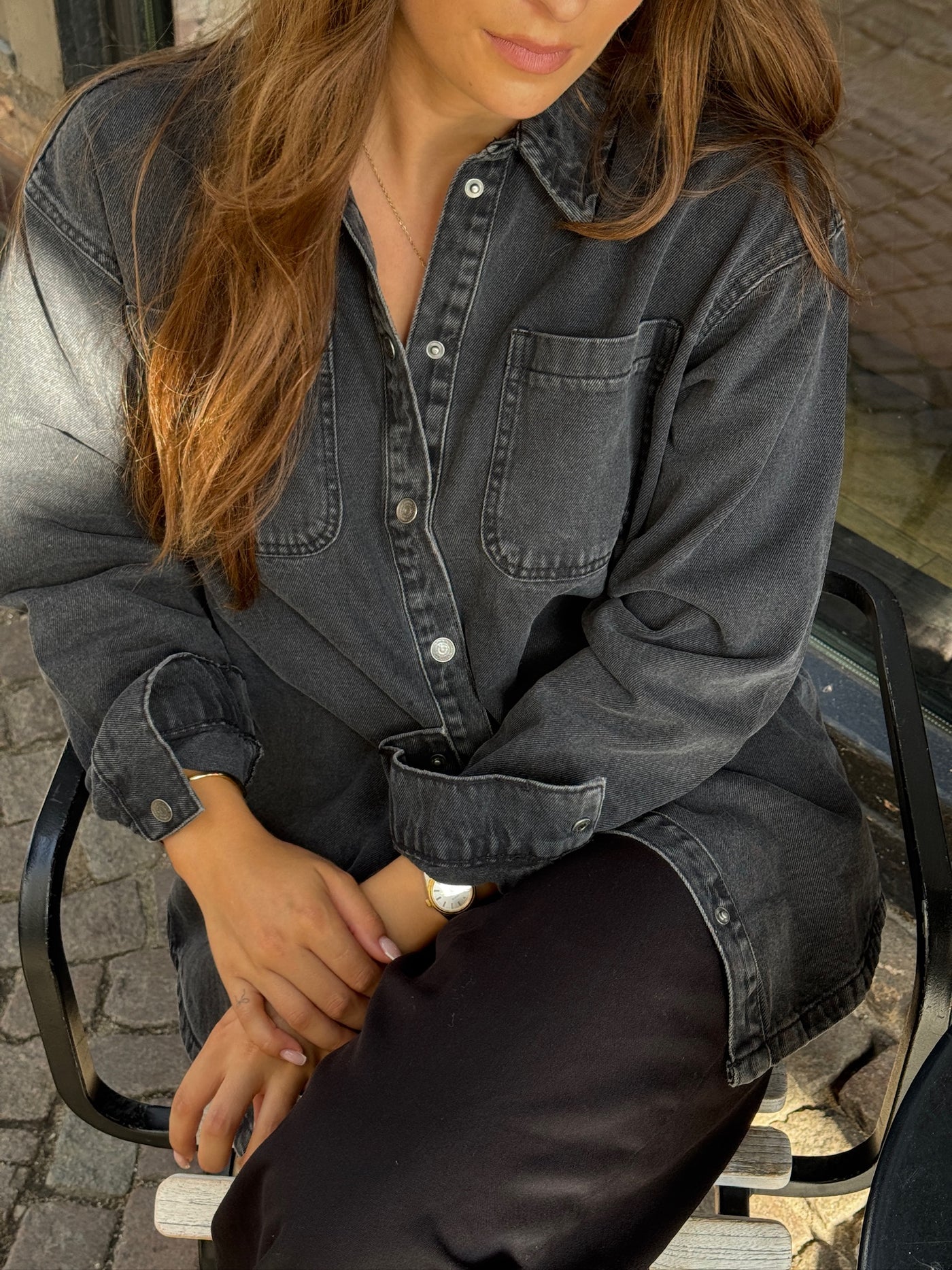 Noisy May - Denim jacket - Light blue - Alva 