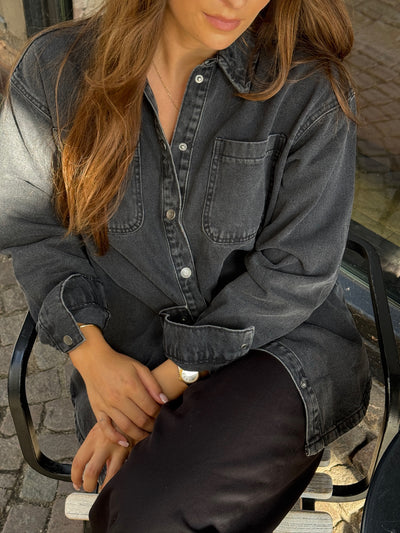 Noisy May - Denim jacket - Light blue - Alva 