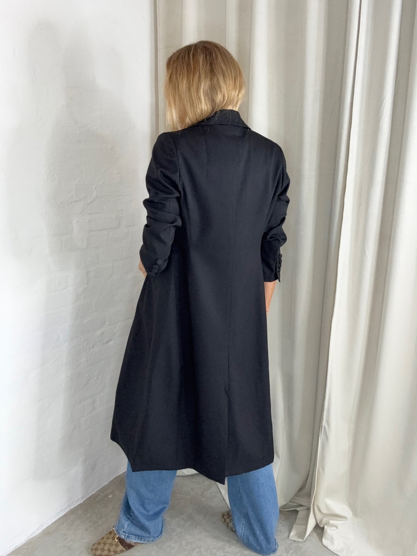 Sassy Copenhagen - Blazer trenchcoat - Sort - Sia