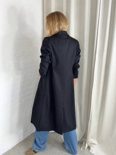 Sassy Copenhagen - Blazer trenchcoat - Sort - Sia