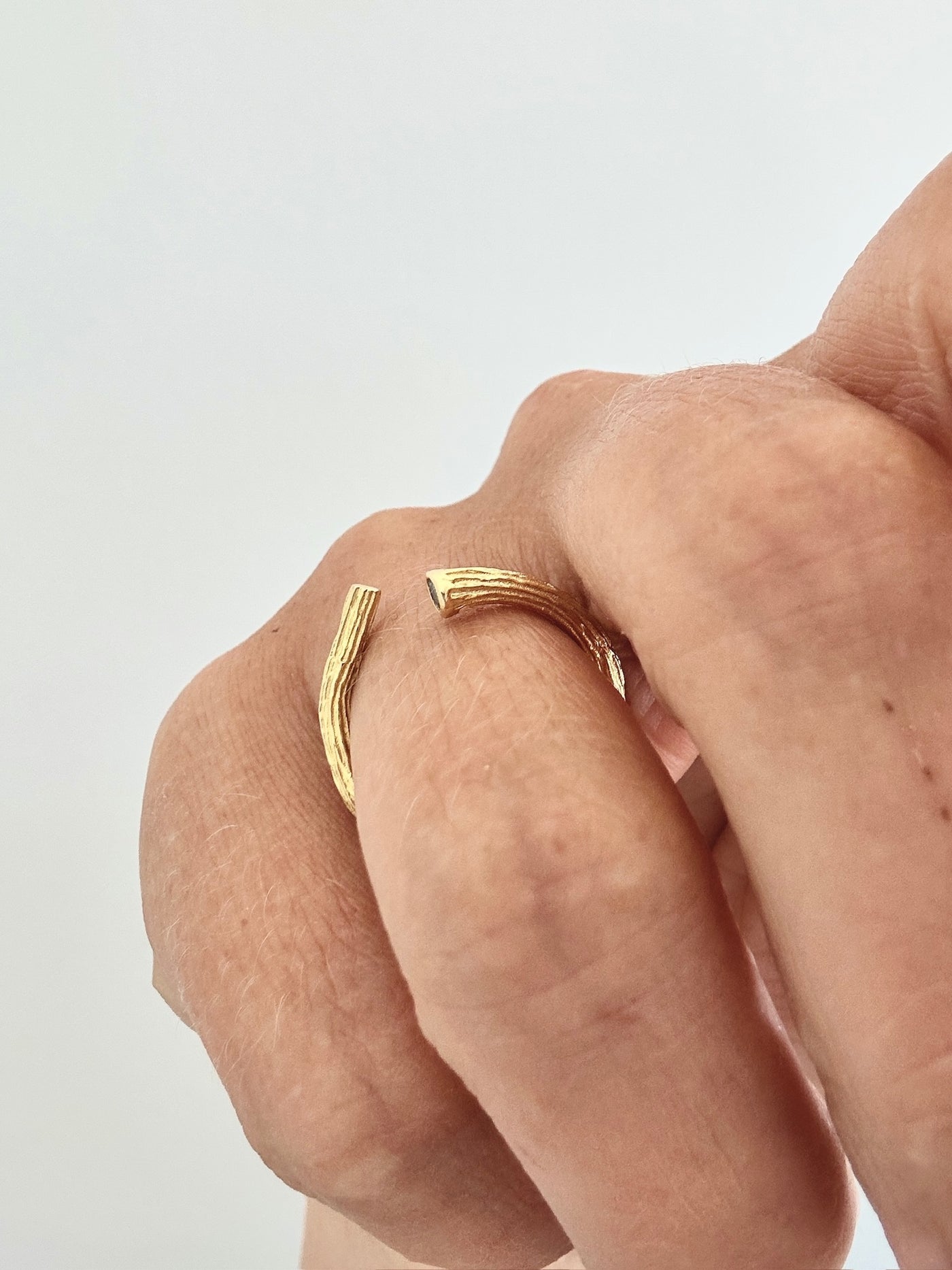 Andcopenhagen - Ring - 18 carat gold plated 925 sterling silver - Silje