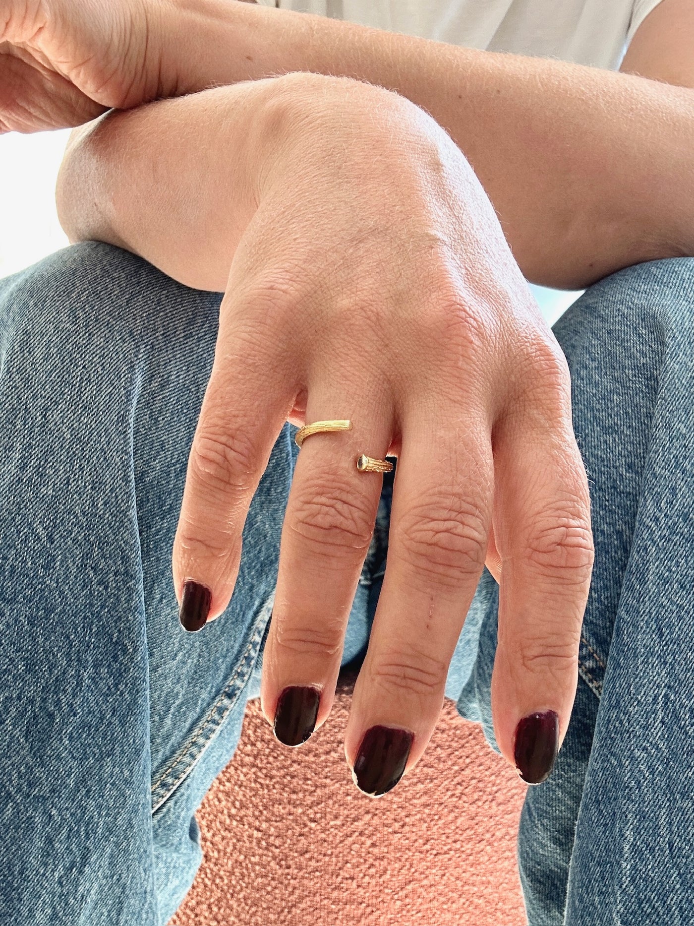 Andcopenhagen - Ring - 18 carat gold plated 925 sterling silver - Silje