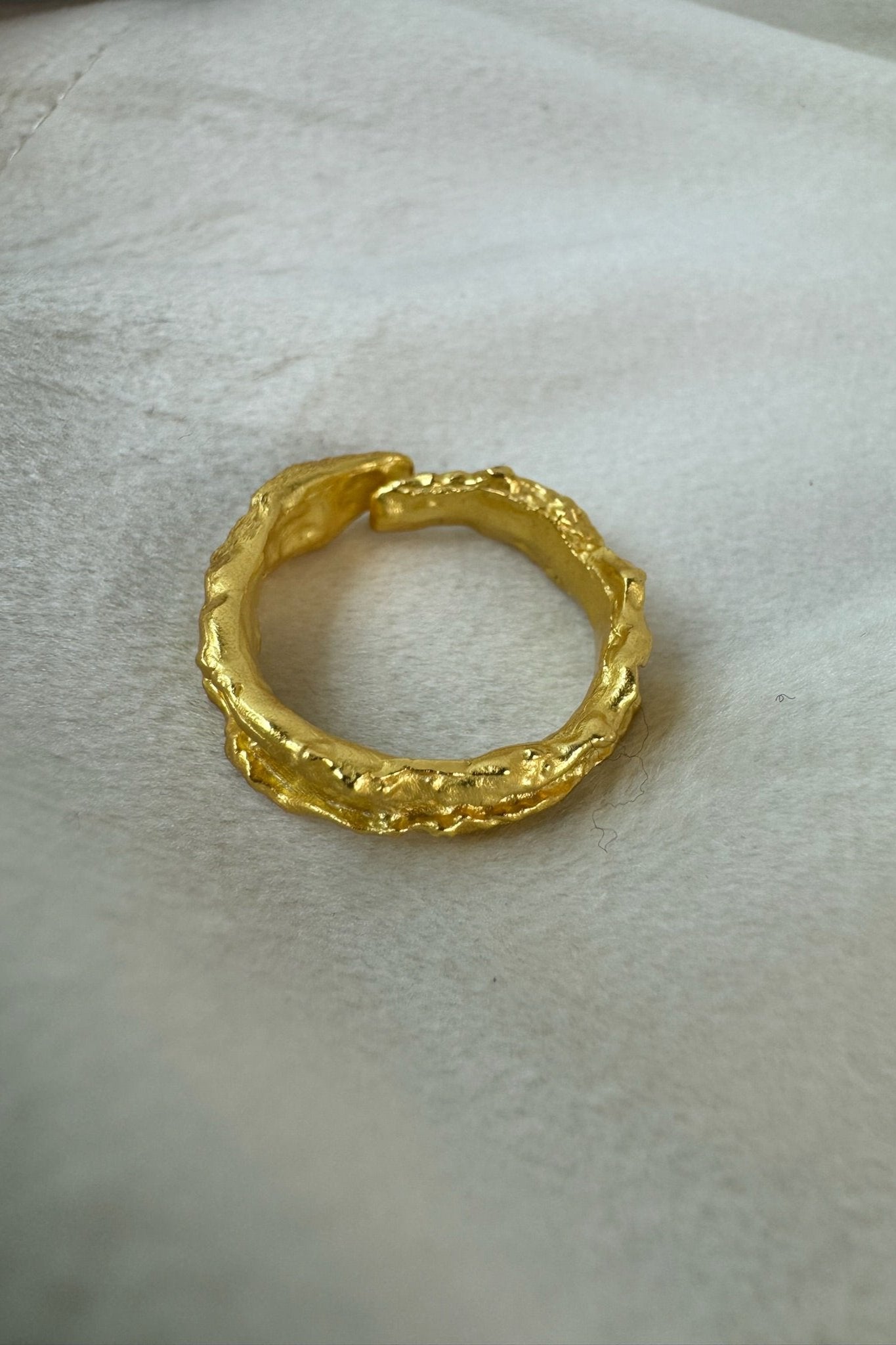 Andcopenhagen - Ring - 18 karat guldbelagt 925 sterlingsølv - Vega