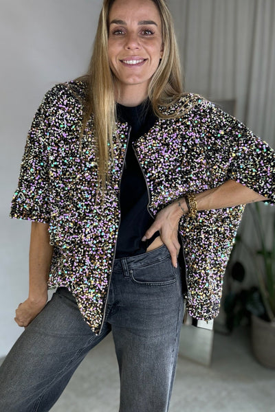 Glitter Jacket - Kaia Sequin - Female