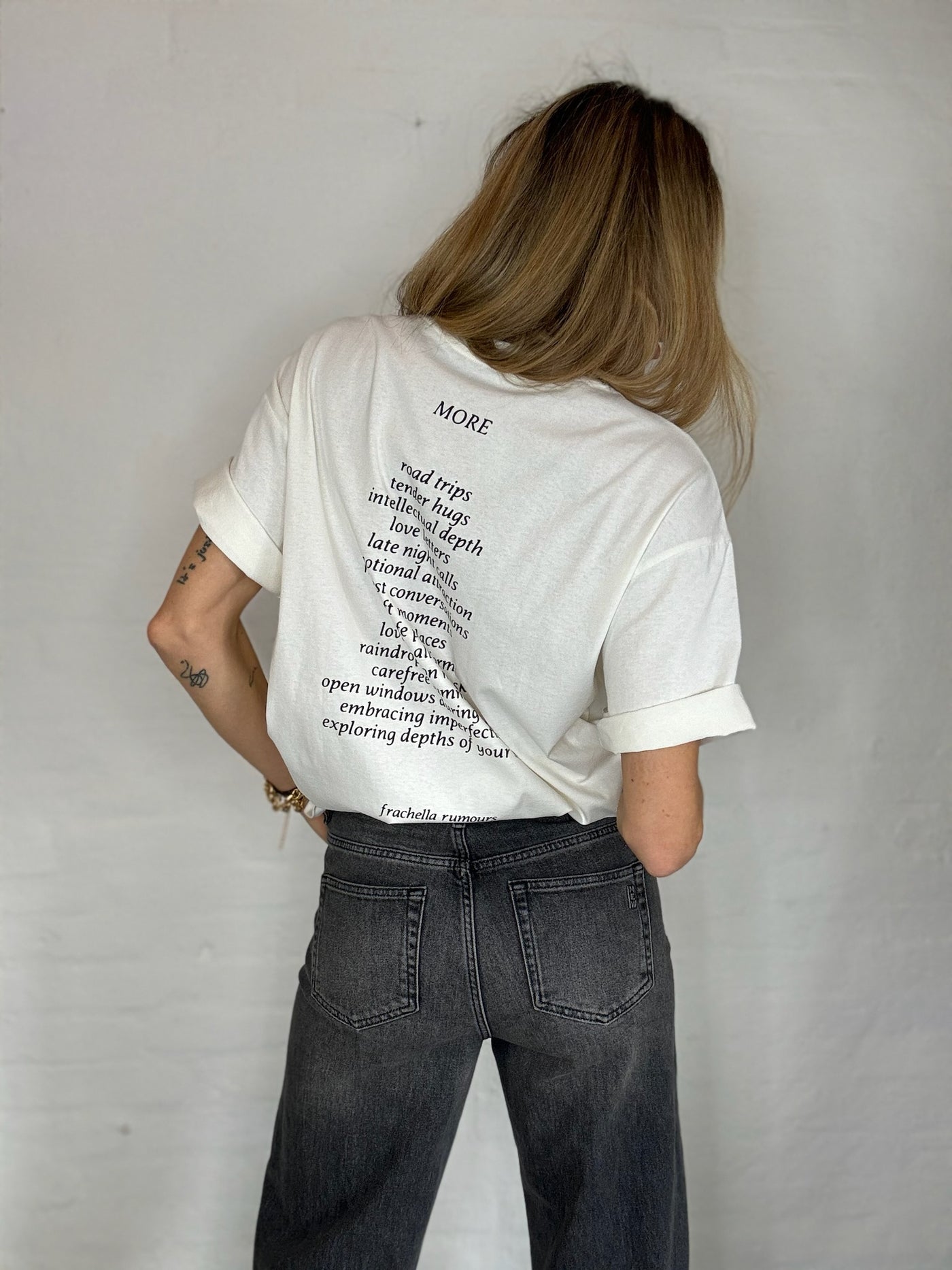 Statement t-shirt - Need money for Porsche - Kira - Sassy Copenhagen