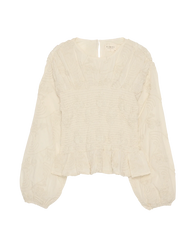 Sissel Edelbo - Blouse - Champagne - Iluna Top