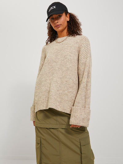 JJXX - Oversize strik - Beige - Ellinora