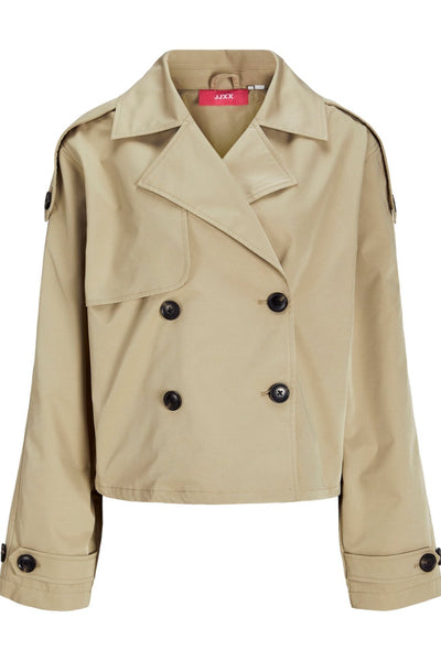 JJXX - Trenchcoat - Kort Beige - Carlie