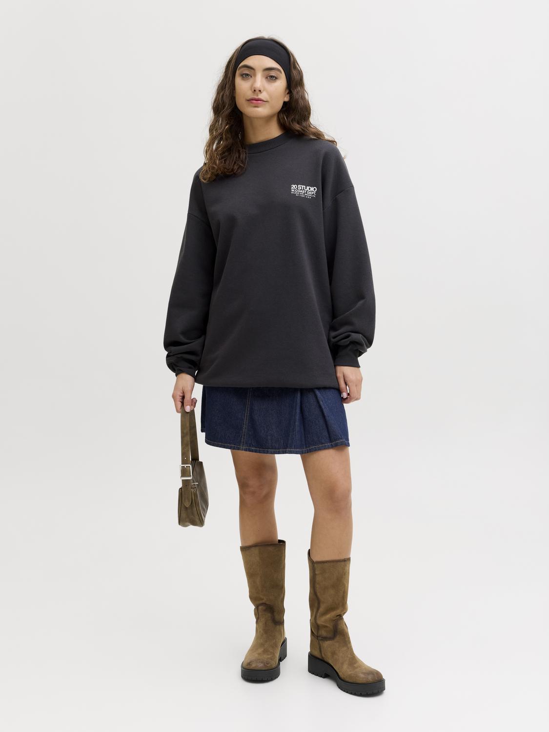 JJXX - Sweatshirt - Phantom Black - Sandra