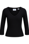 JJXX - Top - Black - Fifi 3/4 V-Neck