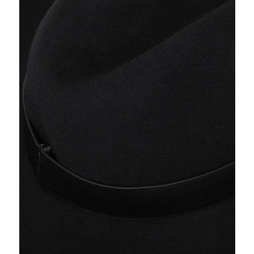 Karl Lagerfeld - Hat - Black - Signature fedora