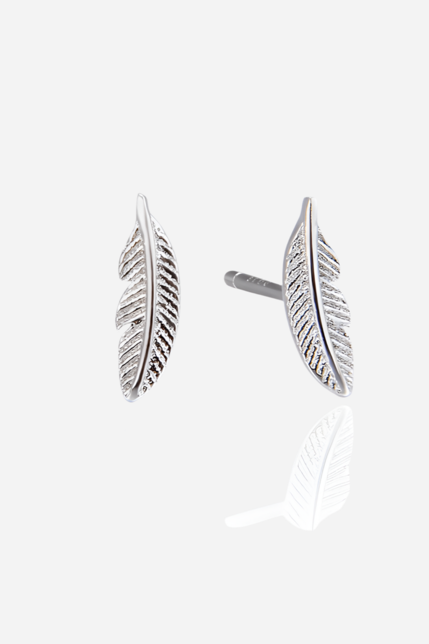 Andcopenhagen - Stud earrings - 925 sterling silver - Leaf Lele