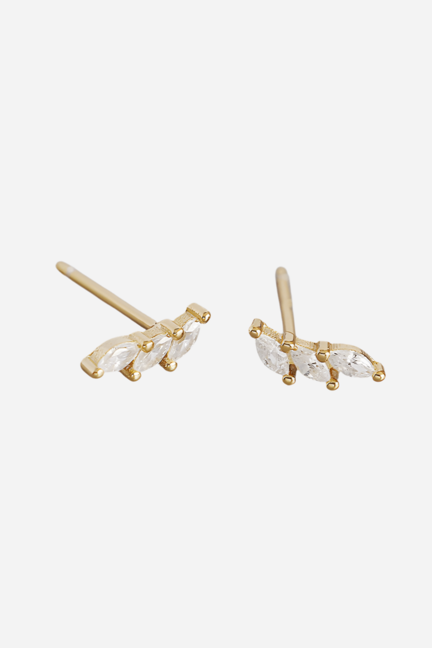 Andcopenhagen - Earrings - 18 carat Gold plated 925 sterling silver - Malina