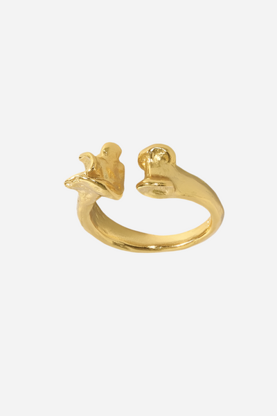 Andcopenhagen - Ring - 18 karat guldbelagt 925 sterlingsølv - Bonnie