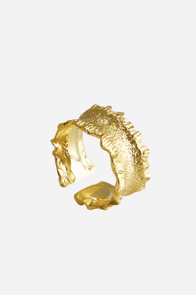 Andcopenhagen - Ring - 18 carat gold plated 925 sterling silver - Sandy