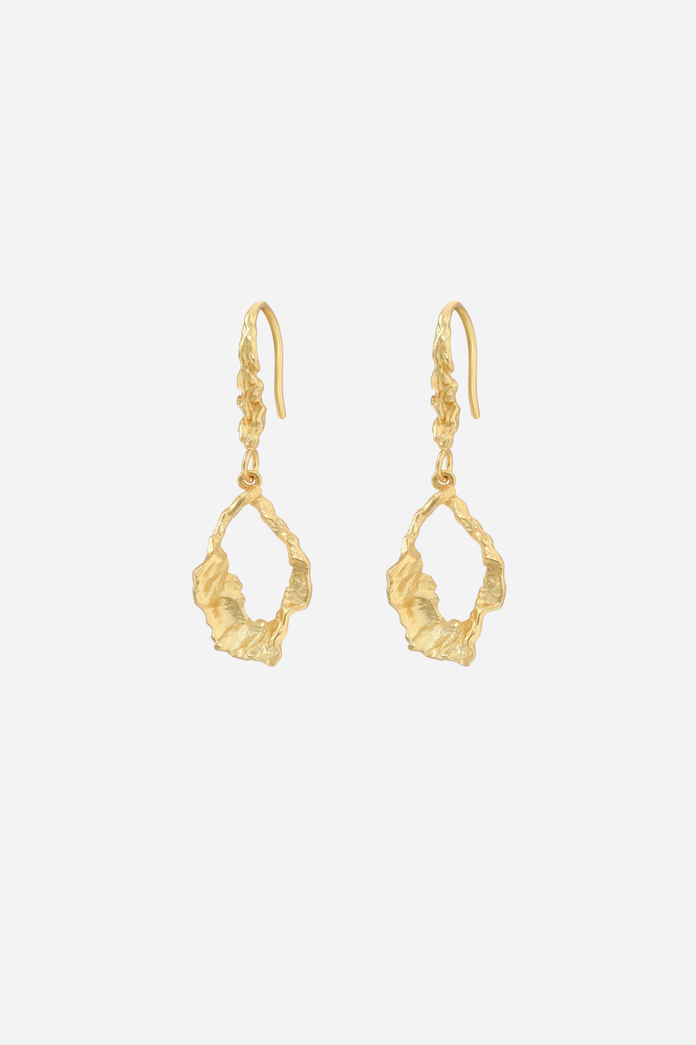 Andcopenhagen - Earrings - 18 carat gold plated 925 sterling silver - Mona