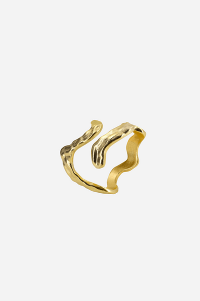Andcopenhagen - Ring - 18 karat guldbelagt 925 sterlingsølv - Audrey