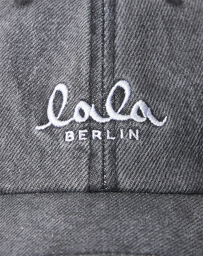 Lala Berlin - Cap - Denim washed black - Carlo