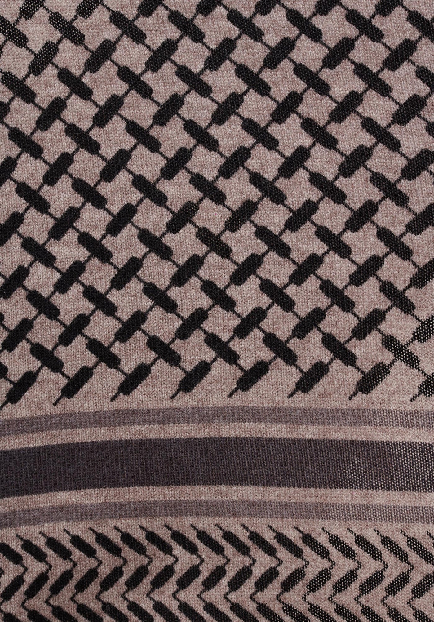 LALA BERLIN - Cashmere scarf - Trinity classic M - City middlegrey melange grey