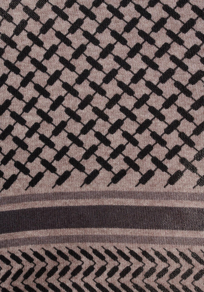 LALA BERLIN - Cashmere scarf - Trinity classic M - City middlegrey melange grey