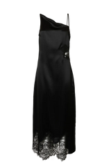 Selected Femme - Kjole - Sort - Violette