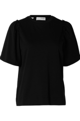 Selected Femme - T-shirt - Black - Penelope