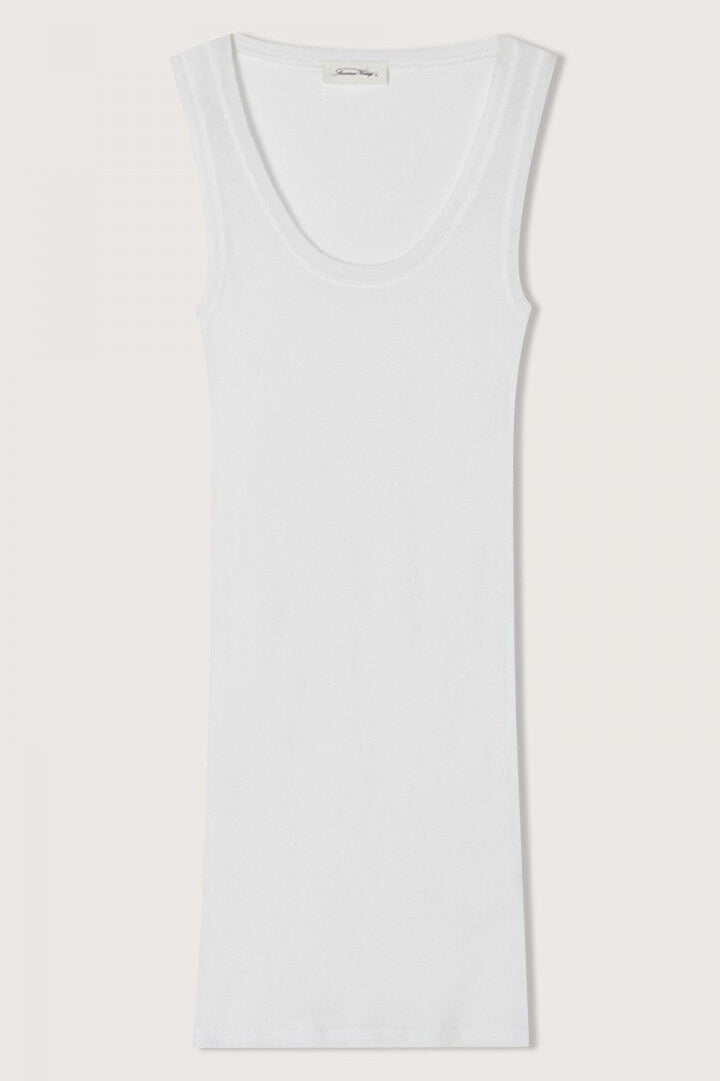 American Vintage - Tank top - Blanc - Massachusetts