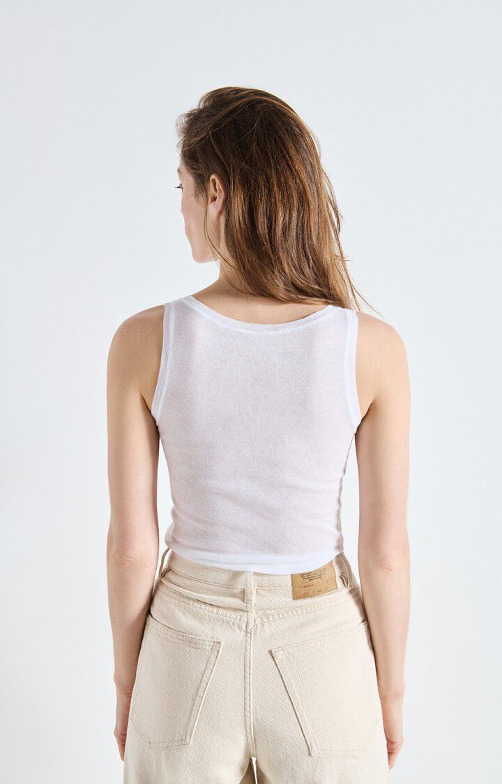 American Vintage - Tank top - Blanc - Massachusetts