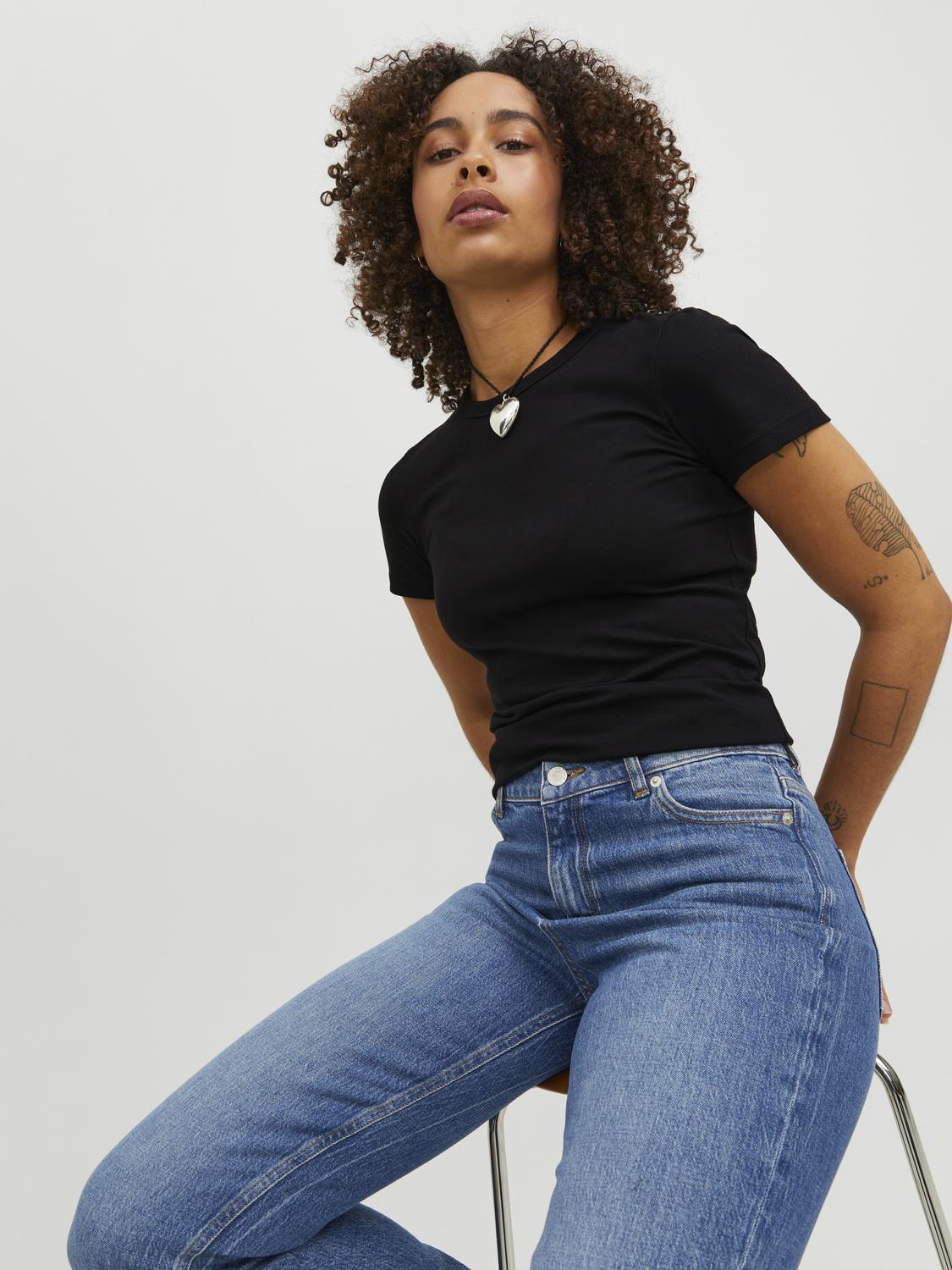 JJXX - T-shirt - Black - Gigi