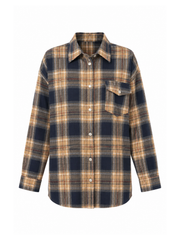 Sassy Copenhagen - Skjorte - Beige/Navy - Monique