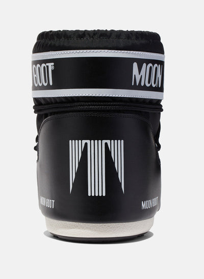 Moon Boot Icon Low Nylon Black (Bemærk preorder lev uge 5/6)