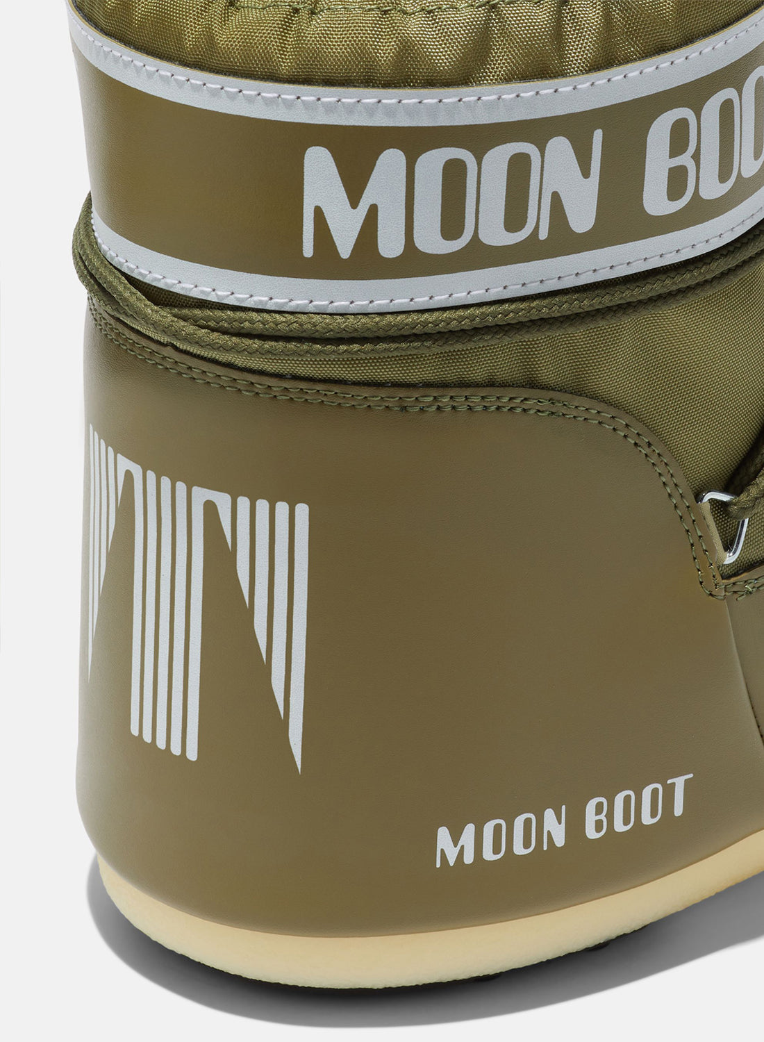 Moon Boot Icon Low Nylon Khaki (Bemærk preorder lev uge 5/6)