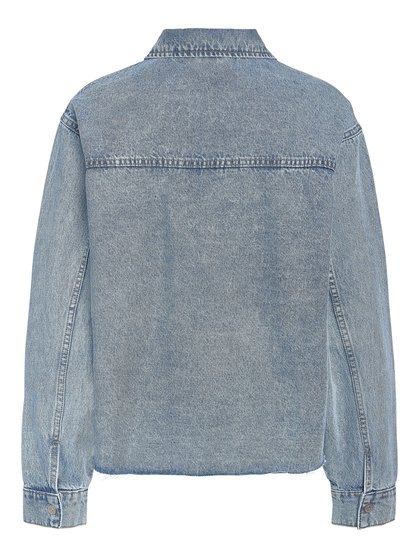 Noisy May - Jakke - Light blue - Alva Denim Shacket
