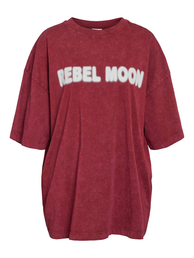 Noisy May - Statement T-shirt - Tibetan red - Mille