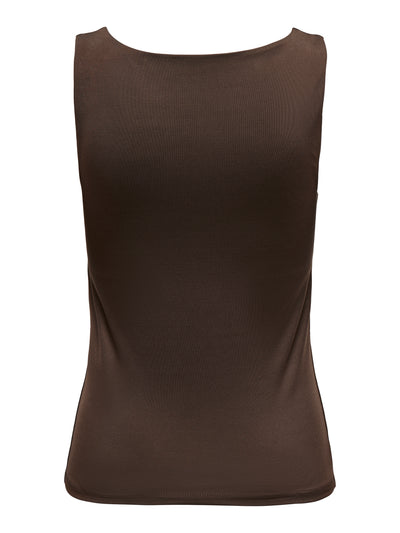 Only - Top - Two Way - Seal Brown - Lone