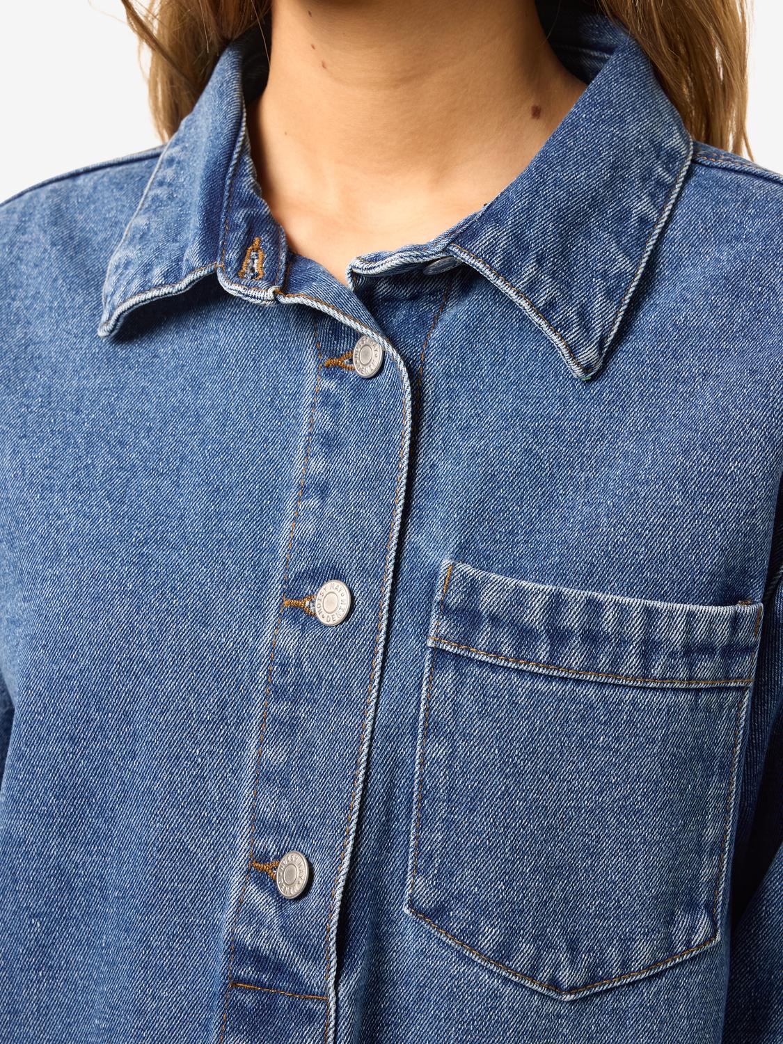 Noisy May - Denim kjole - Blue denim - Delilah