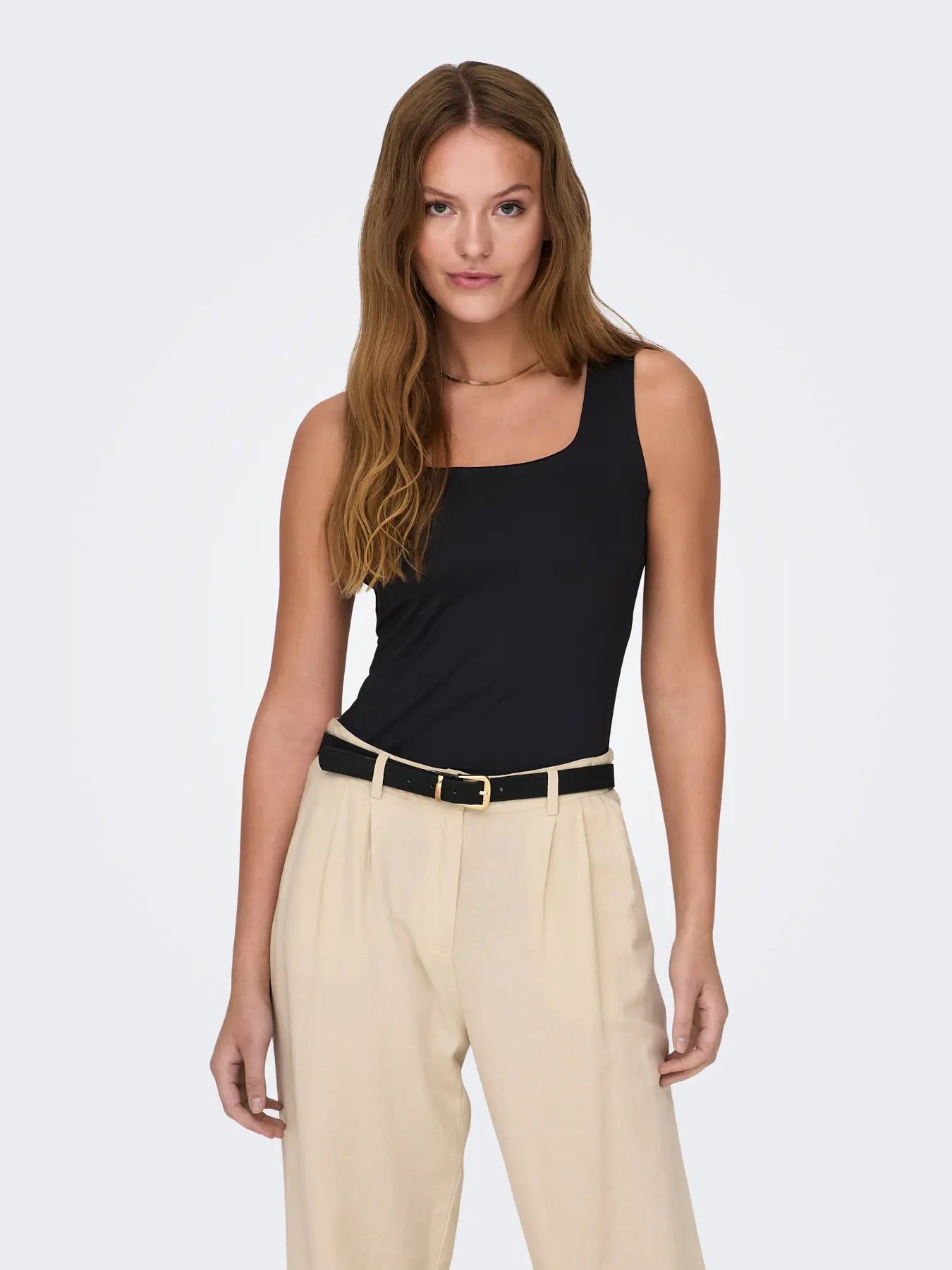 Only - Top - Two Way - Black - Ea